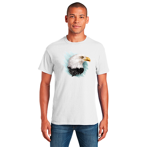 33954 - Gildan® - Heavy Cotton™ T-Shirt (White) - Full Color