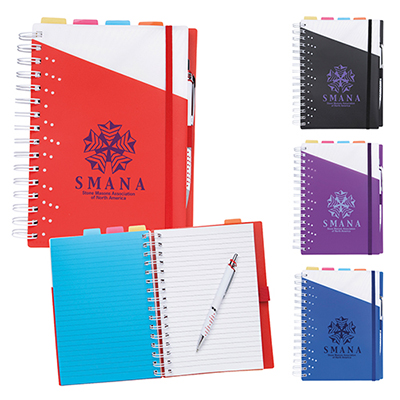 34121 - Souvenir® Notebook with Vertex pen