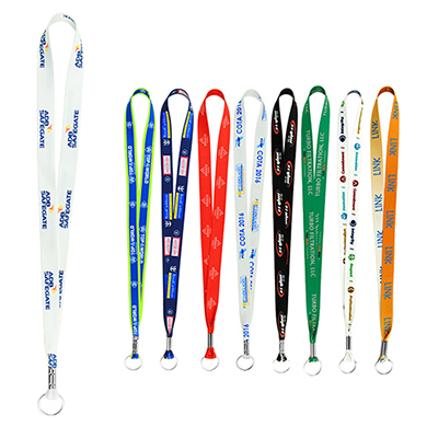 34474 - Full Color Imprint Smooth Dye-sublimation Lanyard - 3/4"