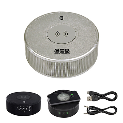 34589 - Orbit Alarm Clock Speaker & Power Bank