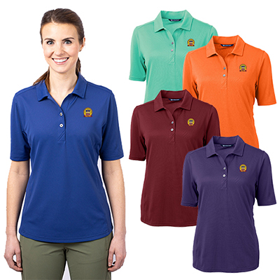 34682 - Cutter & Buck Virtue Ladies ECO Pique Recycled Polo