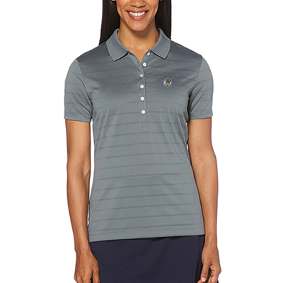 34715 - Callaway Ladies' Ventilated Striped Polo