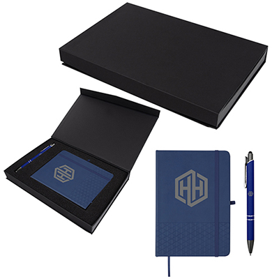 34932 - Symmetrical Journal & Avery Stylus Pen Gift Set