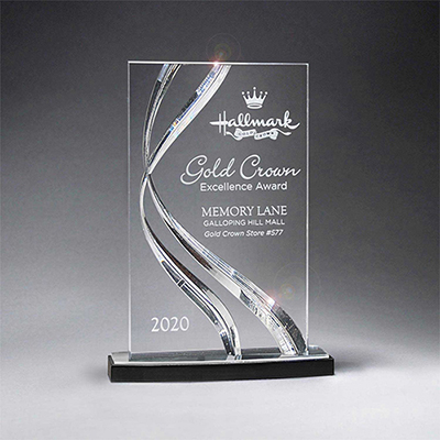 35011 - Medium Clear Award