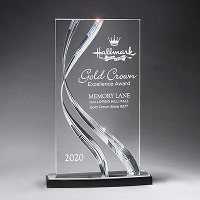 35014 - Large Clear Award