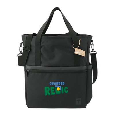 35038 - Tranzip Blackout Recycled Computer Tote