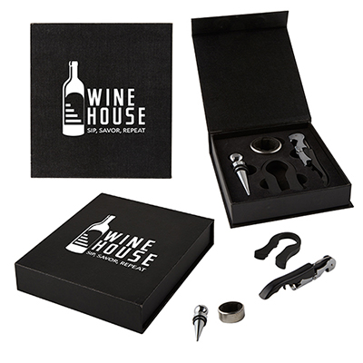 35099 - 4-Piece Wine Tool Set