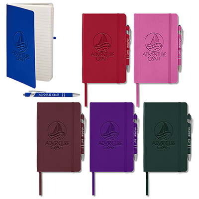 35136 - Core365 Soft Cover Journal And Pen Set