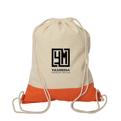 35294 - Westport Cotton Drawstring Cinch Bag