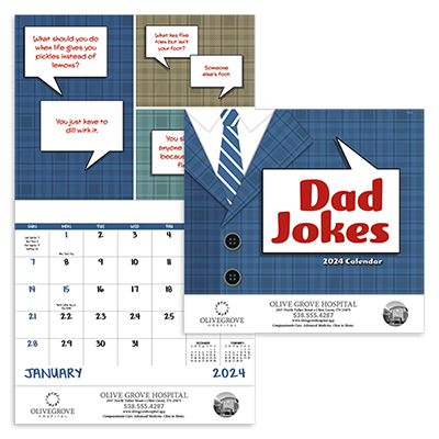 35520 - Dad Jokes Calendar - Stapled