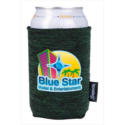 35525 - Koozie® Heather Collapsible Slim Can Cooler
