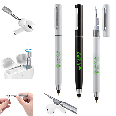 35730 - 3-in-1 Earbud Cleaning Pen Stylus