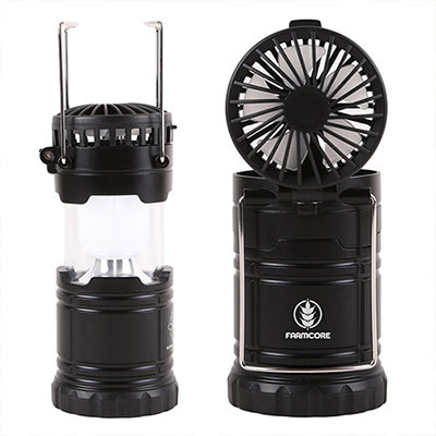 35755 - ReNew Rechargable Dual Lantern Fan