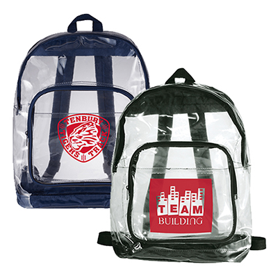 35686 - Rally Event Friendly Clear Backpack