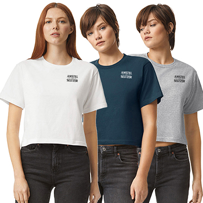 35798 - American Apparel Ladies' Fine Jersey Boxy T-Shirt