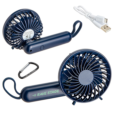 35842 - Quiet Breeze Rechargeable Hand Fan
