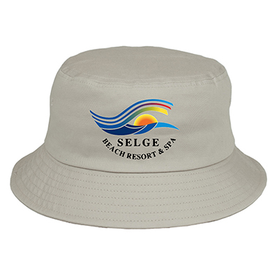 35907 - Shady Full Color Imprint Cotton Bucket Hat