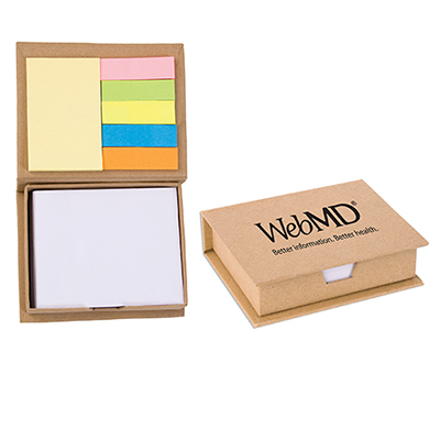 36054 - Eco - Recycled Sticky Note Memo Case