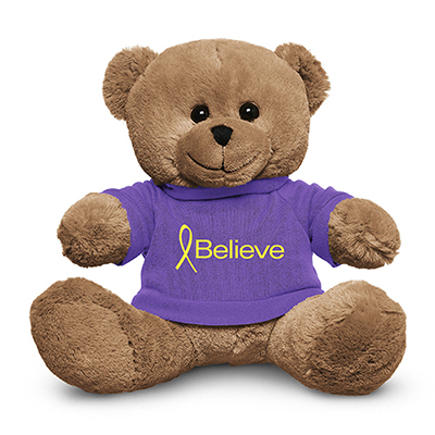 36117 - 8.5" Plush Bear With T-Shirt