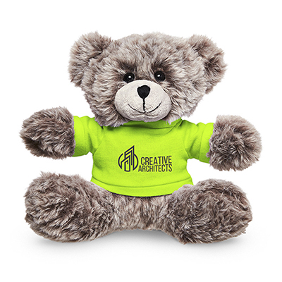 36131 - 7" Soft Plush Bear With T-Shirt