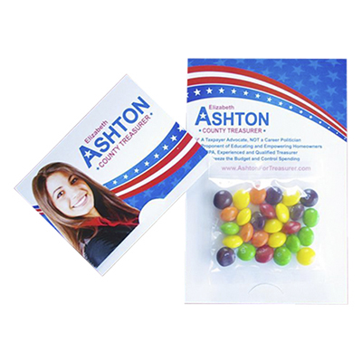 36146 - Mini Bag Skittles® on Bifold Card