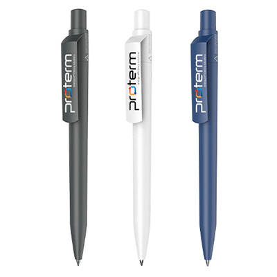 36239 - Maxema Dot Recycled Pen Blue Ink - 4 Color Process