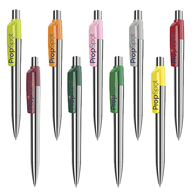 36241 - Maxema Chrome Palette Pen - Black Ink - 4 Color Process