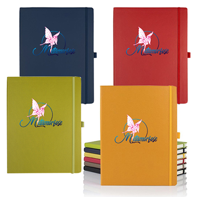 36249 - ApPeel Grande Lined Apple Page Journal - 4 Color Process