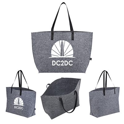 36407 - The Goods Recycled Felt Shoulder Tote