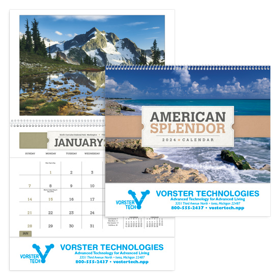 13071 - American Splendor Pocket Calendar