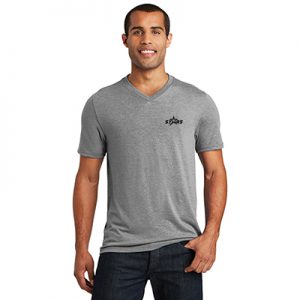 District Made® Mens Perfect Tri® V-Neck Tee (Color) 