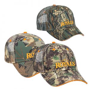 Camouflage Six Panel Low Profile Style Mesh Back Cap