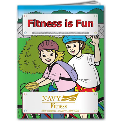 Fitness is Fun Coloring Book