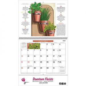 Gardening-Spiral-Wall-Appt-Calendar-white
