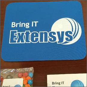 rubber backed mousepad