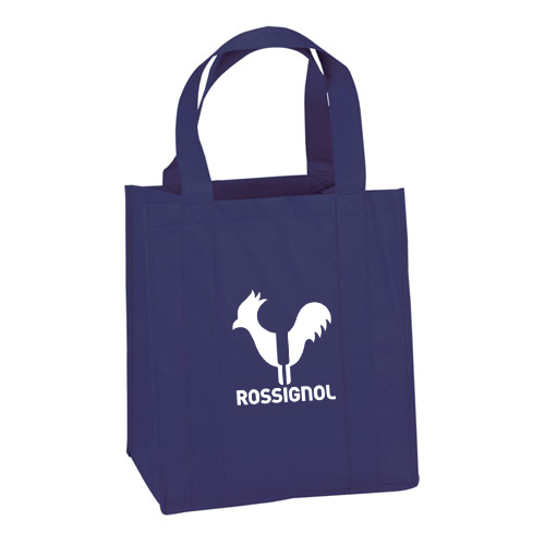 Custom Logo Totes - Atlas Nonwoven Grocery Bags | Promo Direct