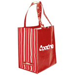 Recycled Striped Tote Bag
