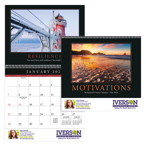 Motivations Wall Calendar
