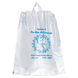 9-1/2 x 12 Poly Draw Bag