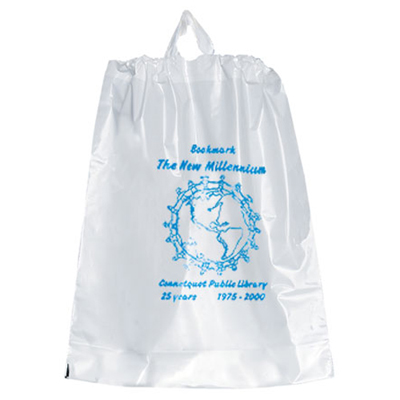 9-1/2 x 12 Poly Draw Bag