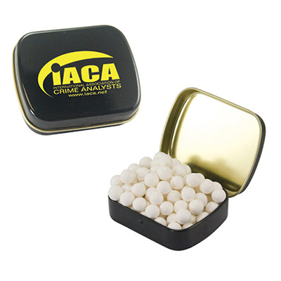 Small Mint Tin with Signature Peppermints