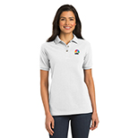 Port Authority® Ladies Heavyweight Cotton Pique Polo