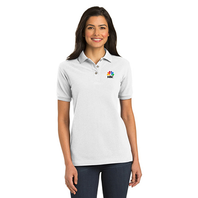 Port Authority® Ladies Heavyweight Cotton Pique Polo