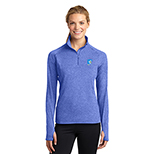 Sport-Tek® Women's Sport-Wick® Stretch 1/4-Zip Pullover