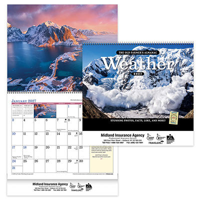 Weather Watchers Wall Calendar