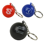 Key Chain Ball Stress Reliever