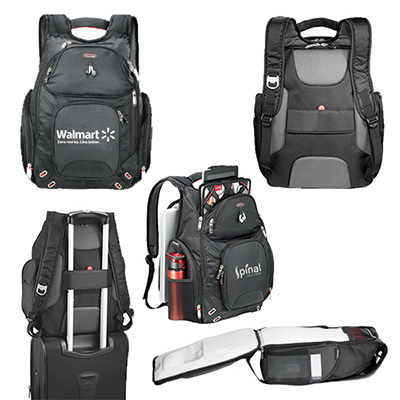 cache clean up boot Personalized Checkpoint Friendly Compu-Backpack from Promo Direct.