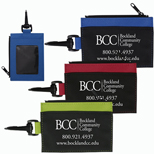 Zippered ID Wallet with Clip