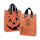Orange Halloween Pumpkin Shopper