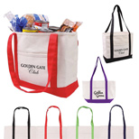 Cotton Canvas Boat Tote